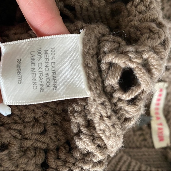 Rebecca Taylor brown open knit Sweater - Picture 9 of 11